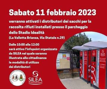Distributore automatico di sacchi per la raccolta rifiuti